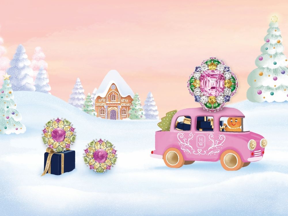 女孩夢想婚戒！鑽石之王「Harry Winston」新年聖誕奢華單品推薦！項鍊、耳環人生必收藏！-11