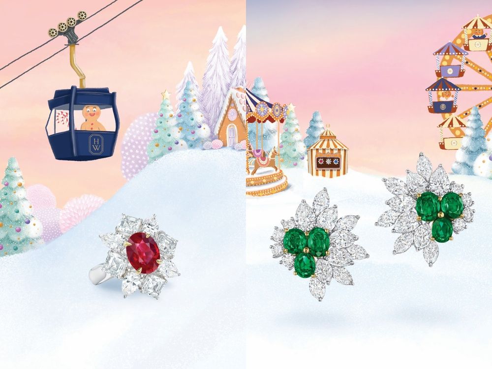 女孩夢想婚戒！鑽石之王「Harry Winston」新年聖誕奢華單品推薦！項鍊、耳環人生必收藏！-2