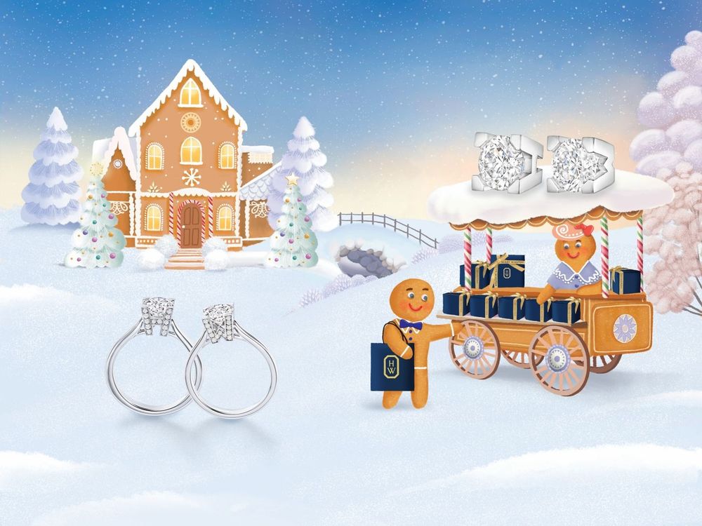 女孩夢想婚戒！鑽石之王「Harry Winston」新年聖誕奢華單品推薦！項鍊、耳環人生必收藏！-13