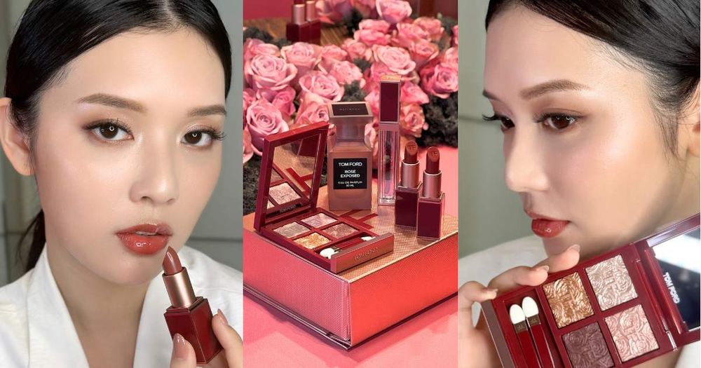 2025限定彩妝推薦！TOM FORD絕美「裸慾玫瑰系列」，雕花眼影盤、琉璃光唇露...散發濃濃女人味！-1