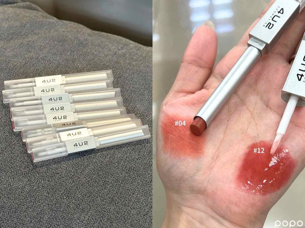 熱賣「高貴不貴」開架霧唇彩推薦！Laka、媚比琳絲絨質地超有質感，4U2號稱香奈兒雙頭唇釉平替！-5