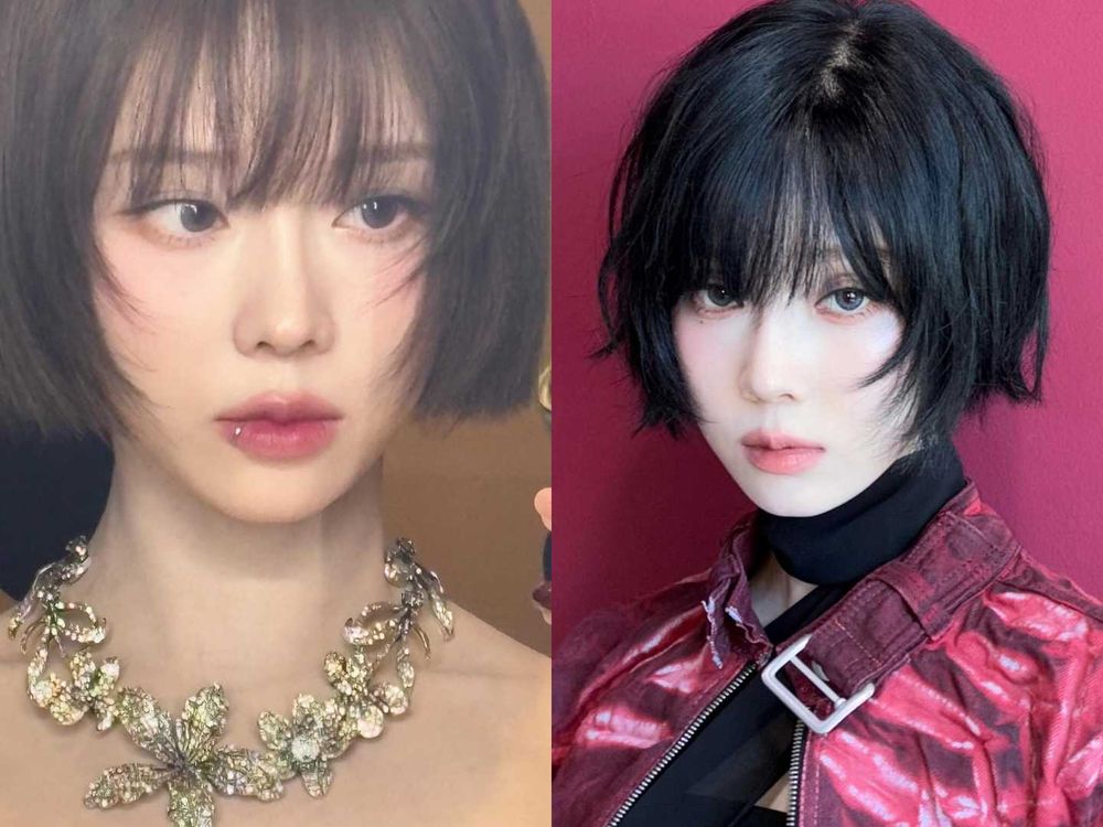 2025好感髮型總盤點！Nana復古鮑伯頭、Karina輕盈層次剪、Rosé法式慵懶捲，短髮潮再回歸、美翻天！-5