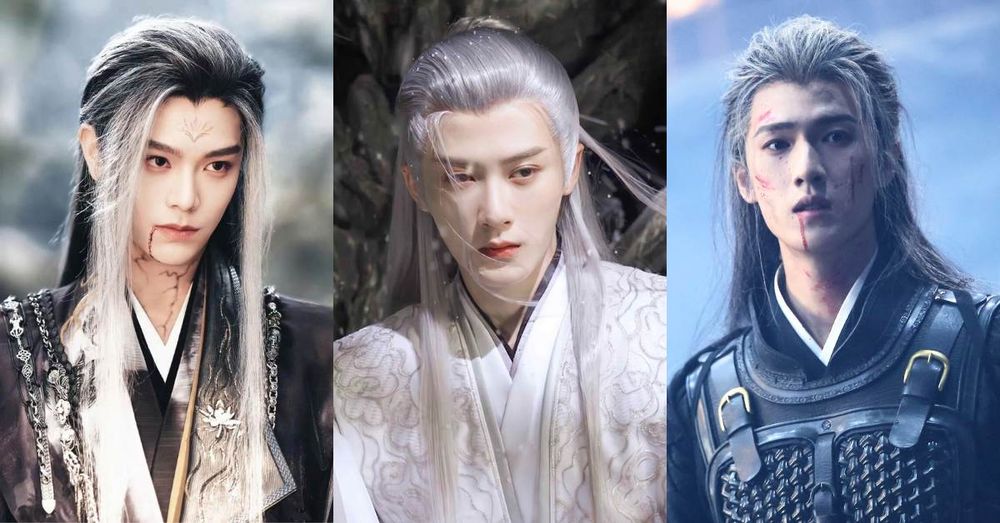 近期被讚爆的白髮古裝男神！《九重紫》李昀銳白髮將軍帥瘋，《永夜星河》丁禹兮邪魅拉滿，檀健次「相柳」封神！-1