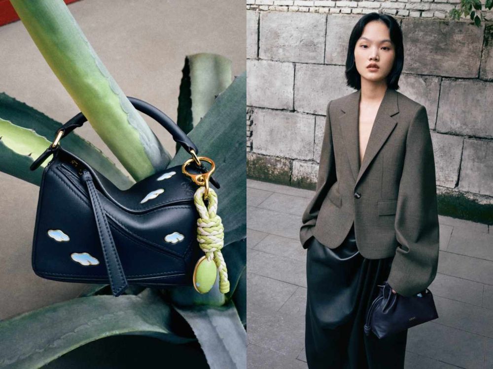 LOEWE 2025新年系列來逼人掏錢了！雲朵Puzzle包、小蛇吊飾...過年禮物從這挑！-8