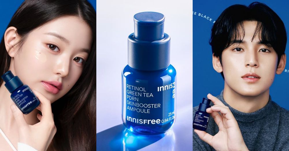 張員瑛、珉奎最愛INNISFREE「水光小藍瓶」正式登台！居家保養也有醫美水光效果，參加巡迴快閃、有機會帶走正貨！-1
