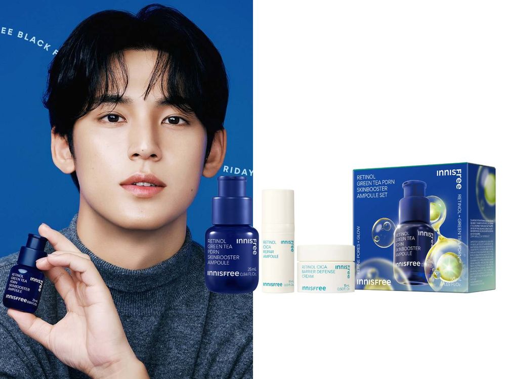 張員瑛、珉奎最愛INNISFREE「水光小藍瓶」正式登台！居家保養也有醫美水光效果，參加巡迴快閃、有機會帶走正貨！-6