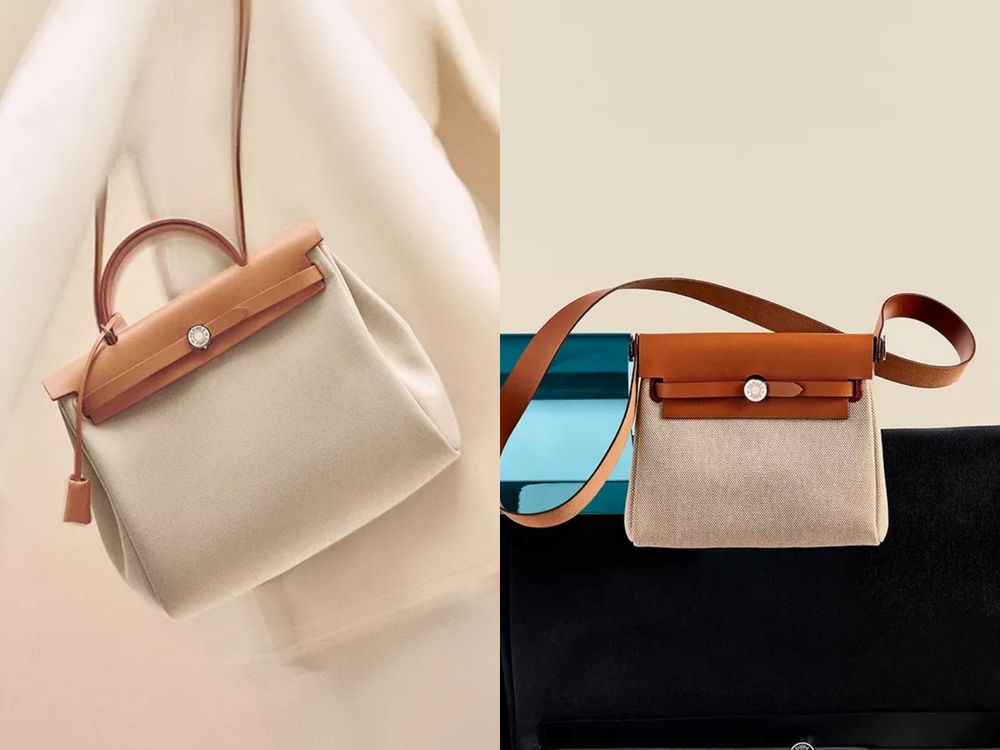 終於等到！愛馬仕Herbag Mini新尺寸上架、價格超可以！趙露思私服也愛揹！-8