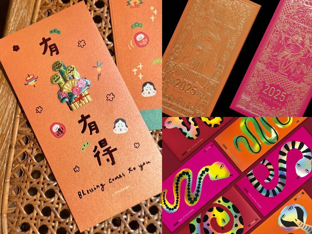 2025新年春聯、紅包推薦！「胡子碰碰紅包袋、諧音梗蛇年插畫春聯」為家裡增添軟萌喜氣氛圍！-3