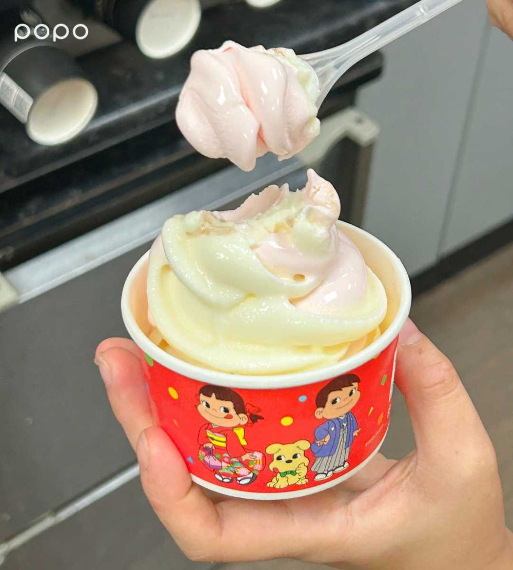 一支不到38元！全家1月霜淇淋「不二家聯名煉乳+巧克力」爆療癒、還有限定草莓牛奶口味要吃！-7