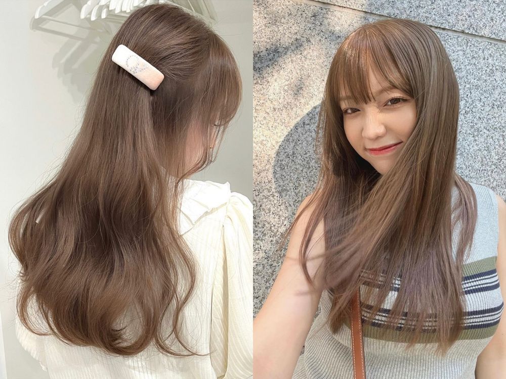 2025日韓女生必染髮色盤點！奶茶淺棕、玫瑰薰衣草、樹莓紅...，都是染完秒顯白、氣色大提升！-2