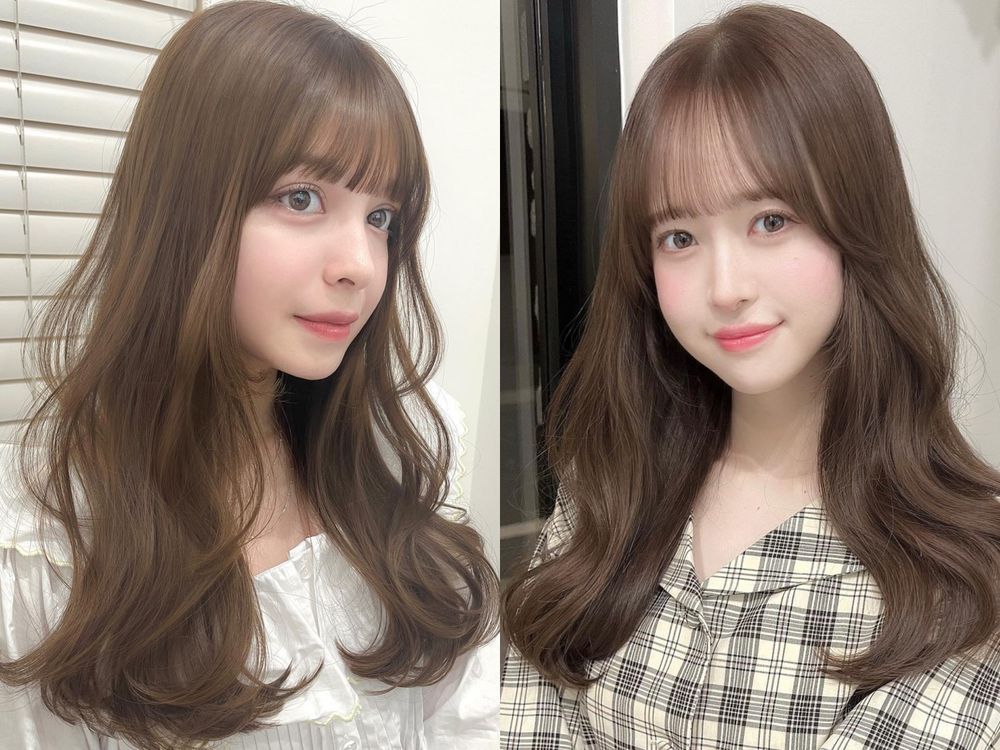 2025日韓女生必染髮色盤點！奶茶淺棕、玫瑰薰衣草、樹莓紅...，都是染完秒顯白、氣色大提升！-3