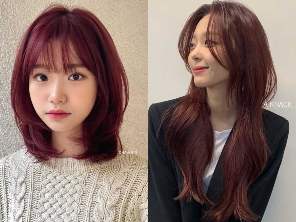 2025日韓女生必染髮色盤點！奶茶淺棕、玫瑰薰衣草、樹莓紅...，都是染完秒顯白、氣色大提升！-5