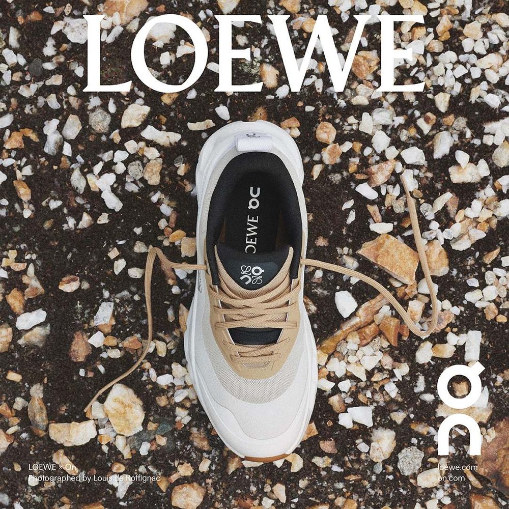 運動鞋天花板LOEWE x On聯名2025新款來了！Q彈厚底輕盈又增高，難怪那麼多人愛穿！-5
