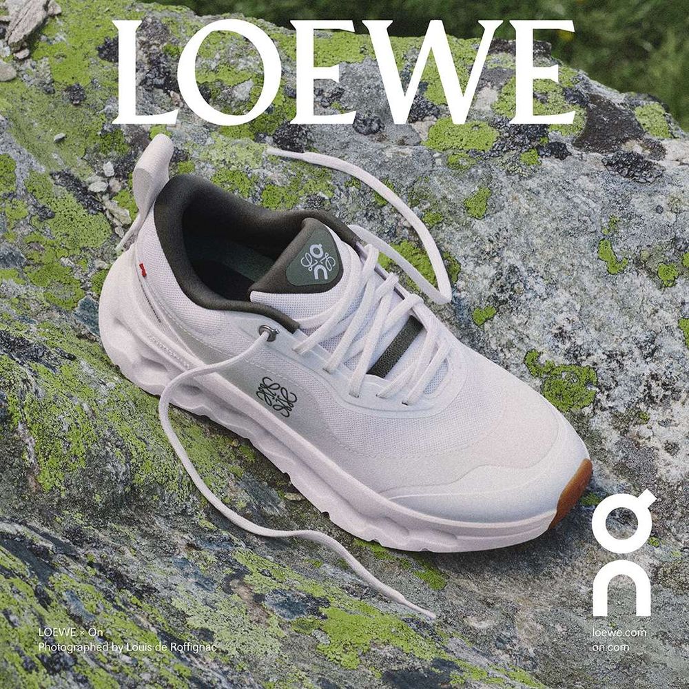 運動鞋天花板LOEWE x On聯名2025新款來了！Q彈厚底輕盈又增高，難怪那麼多人愛穿！-3