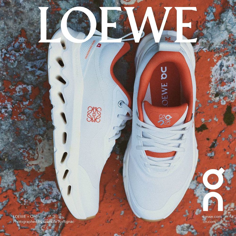 運動鞋天花板LOEWE x On聯名2025新款來了！Q彈厚底輕盈又增高，難怪那麼多人愛穿！-9