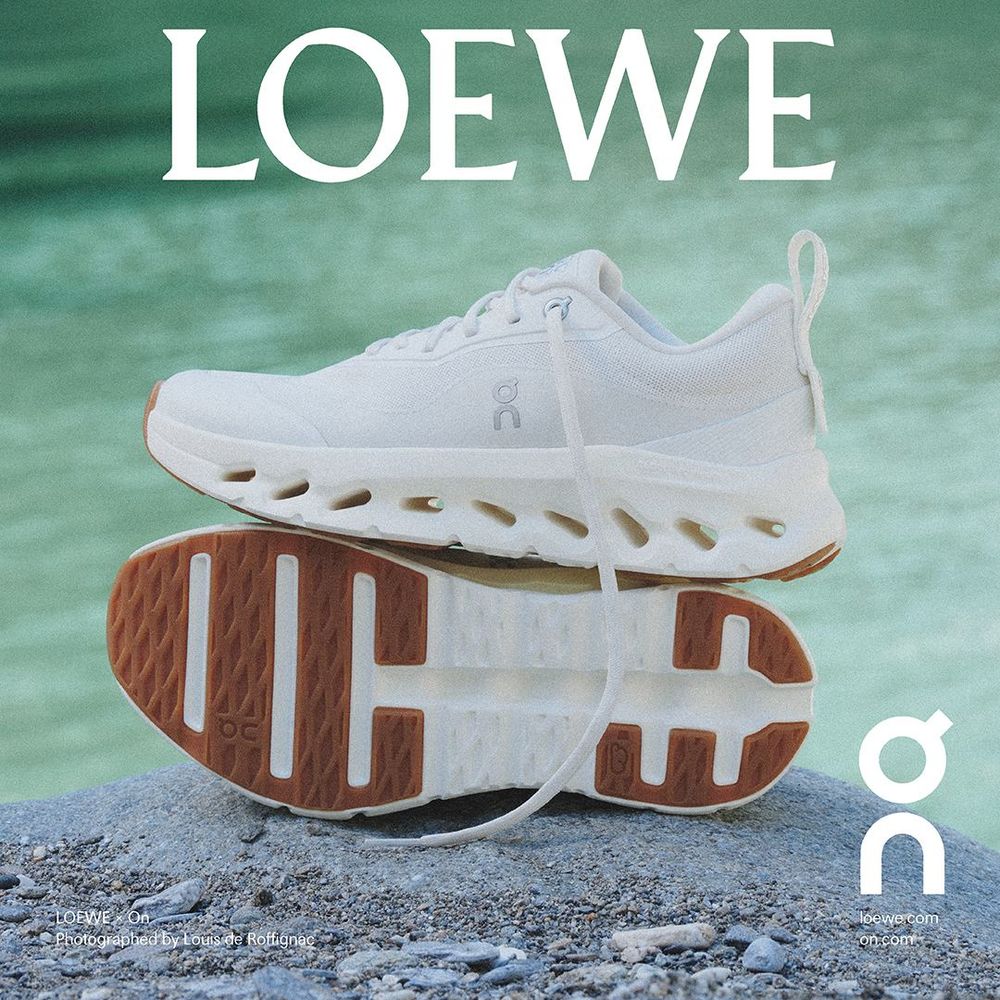 運動鞋天花板LOEWE x On聯名2025新款來了！Q彈厚底輕盈又增高，難怪那麼多人愛穿！-7