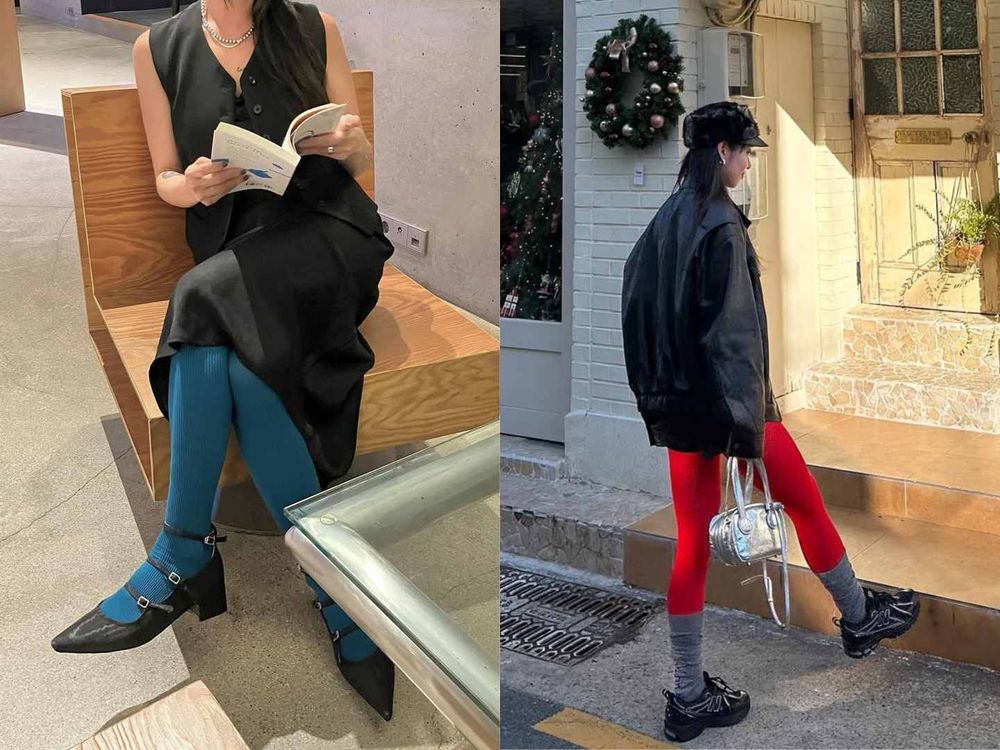 日韓女生冬天都在穿褲襪！５大法則穿出鉛筆腿快學起來、天氣冷冷穿這樣剛好！-5