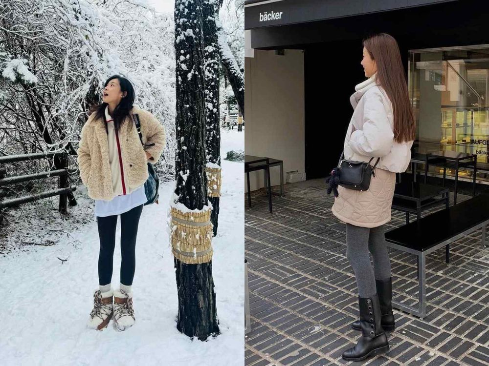 日韓女生冬天都在穿褲襪！５大法則穿出鉛筆腿快學起來、天氣冷冷穿這樣剛好！-10