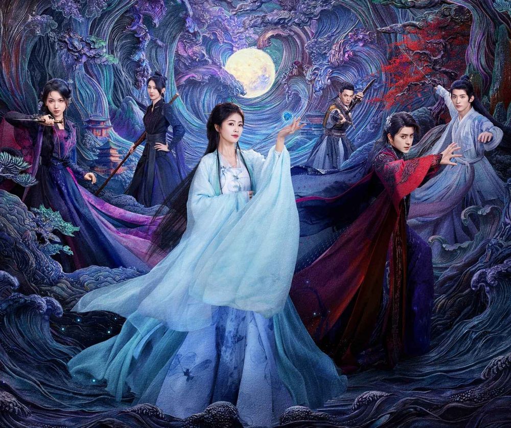陸劇《白月梵星》劇情看點角色介紹總整理！白鹿首搭敖瑞鵬，演繹將軍之女與妖界之主虐戀！-8
