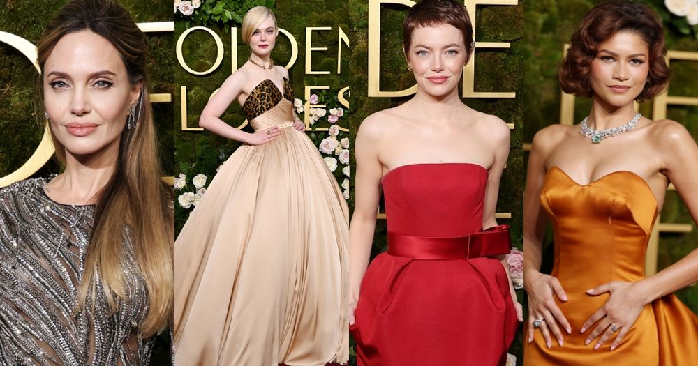 2025金球獎8大紅毯女神回顧！裘莉快50歲驚人狀態曝光、妮可基嫚大露少女美背爆討論！-1