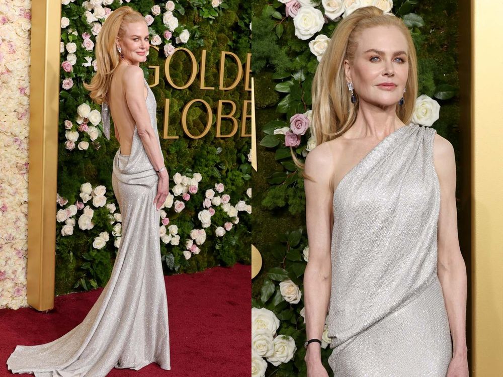 2025金球獎8大紅毯女神回顧！裘莉快50歲驚人狀態曝光、妮可基嫚大露少女美背爆討論！-4