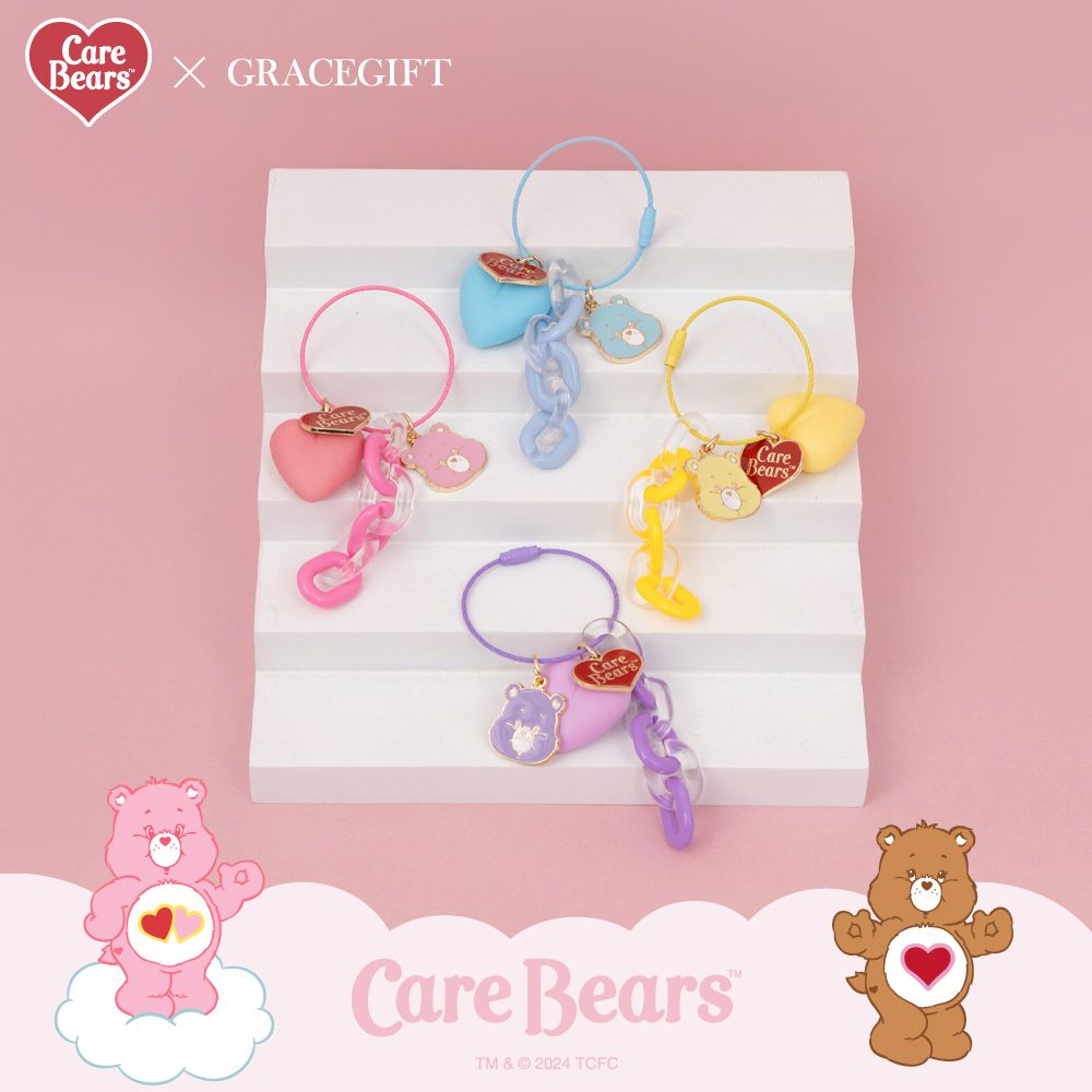心臟爆擊！Grace GiftＸCare Bears推出六款盲盒！小熊玩偶吊飾共27款等你來收藏！-16