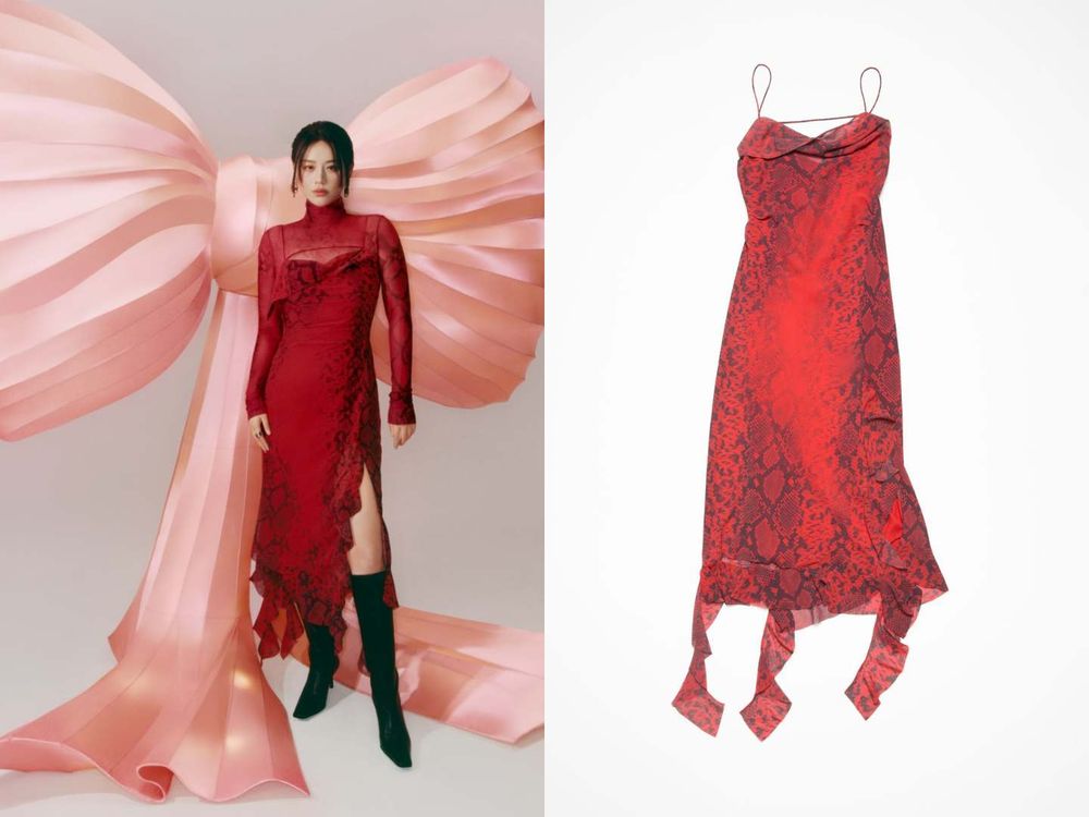 韓星愛牌Acne Studios必買新品出爐！開運紅色圍巾、保齡球包質感女生都買了！-4