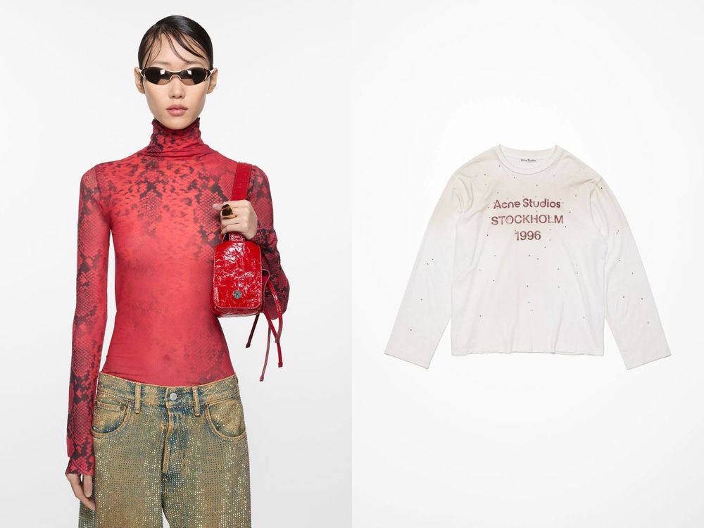 韓星愛牌Acne Studios必買新品出爐！開運紅色圍巾、保齡球包質感女生都買了！-8