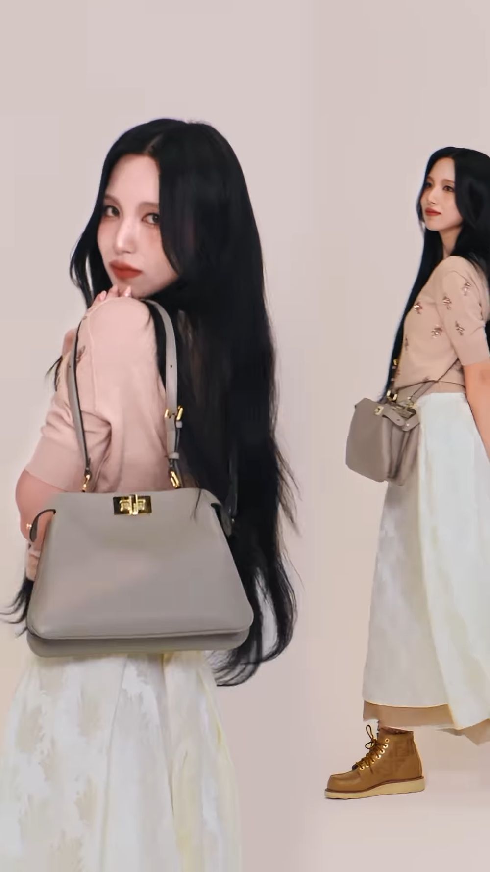ONCE終於等到了！TWICE Mina名井南正式拿下FENDI代言！無法忽視的高貴感、真的太適合代言奢牌！-7