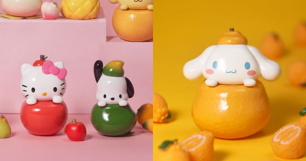 發瘋瘋！超爆萌「三麗鷗水果變裝公仔」巷口7-11就買得到！橘子大耳狗、蘋果Hello Kitty全都可愛炸！-1