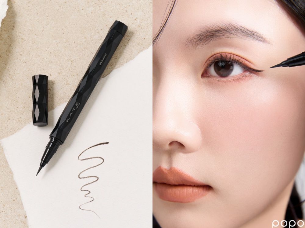2025彩妝趨勢！日本爆紅「好人緣妝容」，KATE怪獸唇膏、蛛絲眼線液筆，輕鬆完成好感嫩唇、有神大眼！-7