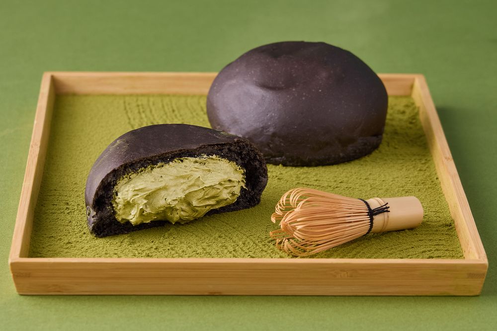 抹茶控發瘋瘋！韓妞社群超夯「延世抹茶口生乳包」7-11正式開賣、爆濃抹茶生乳餡療癒炸！-8
