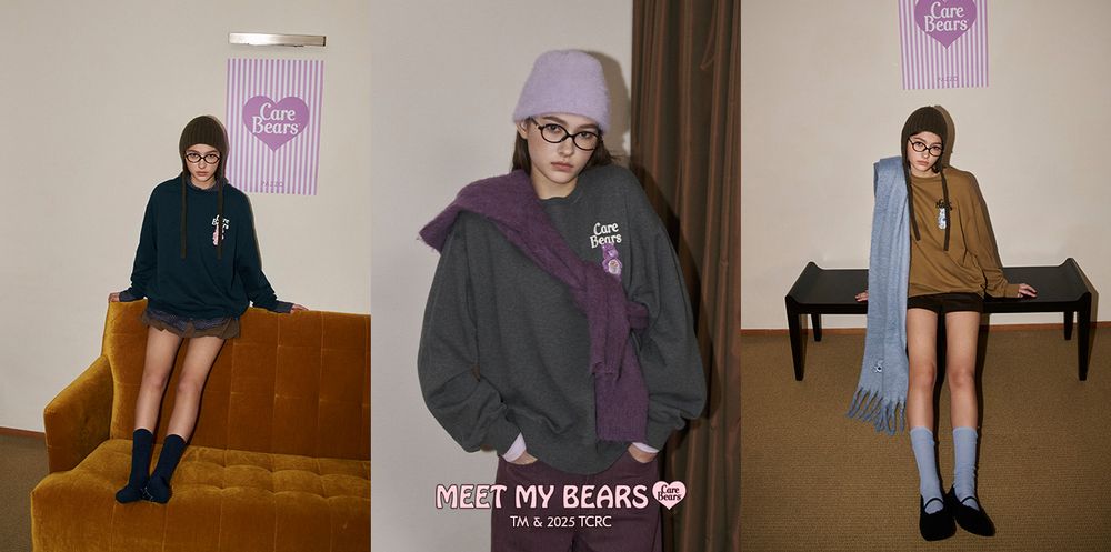 熊熊控發瘋！PAZZO聯名Care Bears「生氣小熊、彩虹熊」毛衣、衛衣想全結帳帶走！-7