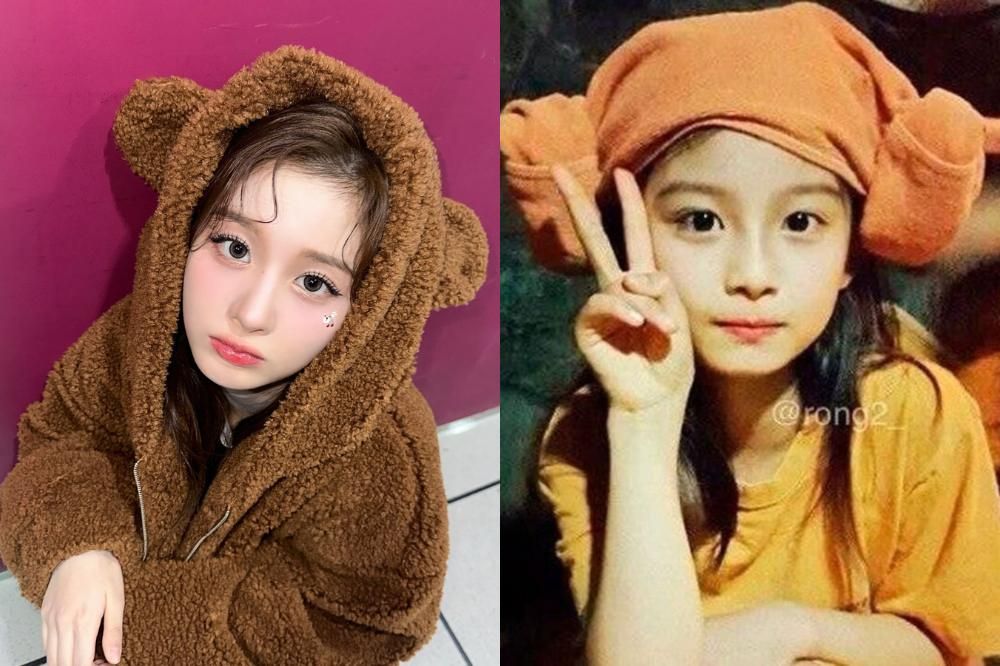 韓網熱議6位「母胎美女」KPOP偶像！Sullyoon從小美到大，Winter、舒華清純神顏完全沒變！-3