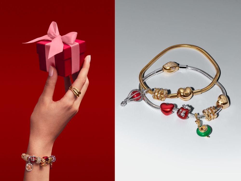 Pandora 2025新年開運飾品來了！ 蛇年限定吊飾「金蛇、好運福袋」最強幸運物誕生！-2