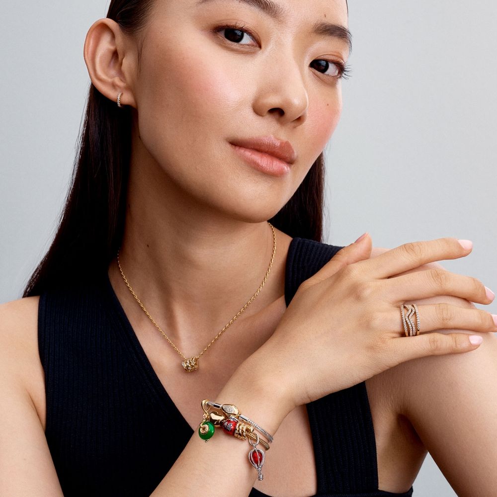 Pandora 2025新年開運飾品來了！ 蛇年限定吊飾「金蛇、好運福袋」最強幸運物誕生！-3