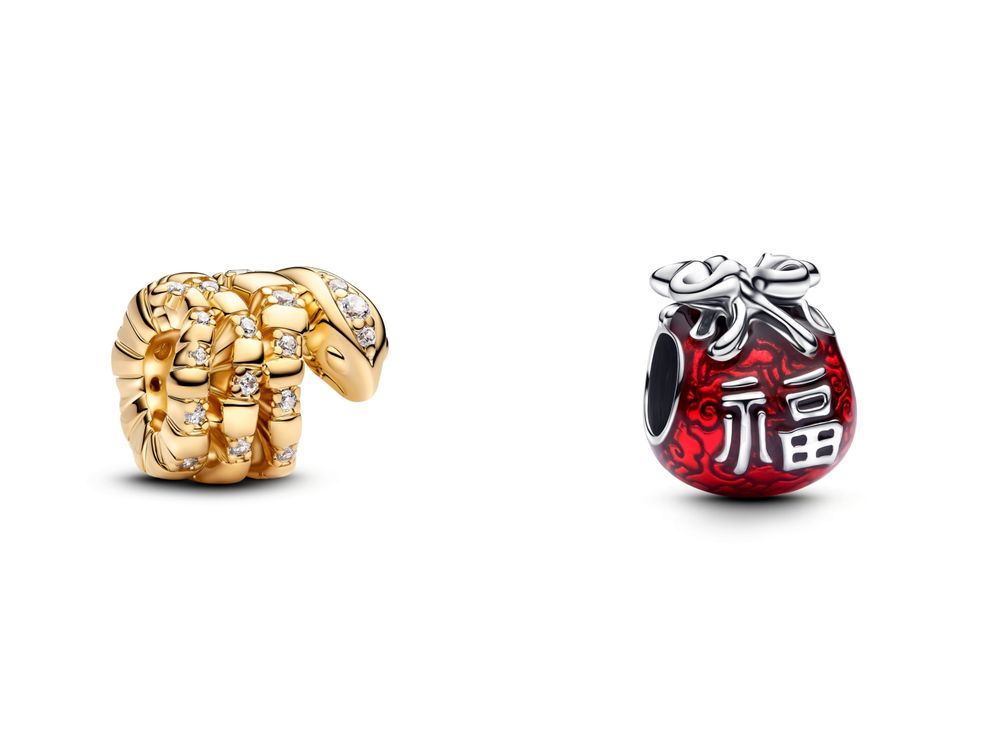 Pandora 2025新年開運飾品來了！ 蛇年限定吊飾「金蛇、好運福袋」最強幸運物誕生！-9