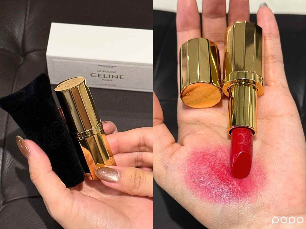 2025新年紅色精品唇膏推薦！DIOR、PRADA、CELINE...，模擬高訂布料質地、高級奢牌香氣，細節太優雅！-3