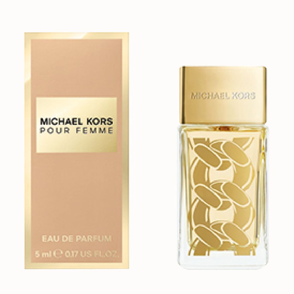2025情侶對香推薦！Michael Kors經典男/女淡香精，精緻金鍊瓶身、奢華光亮金屬質感，一噴散發優雅自信！-7