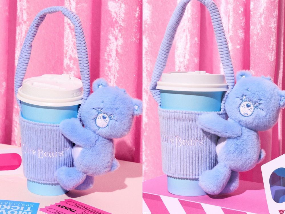 可愛到發瘋瘋！威秀影城限定Care Bears「彩虹熊毛絨杯套、爆米花桶毛毯」這天開賣！-11