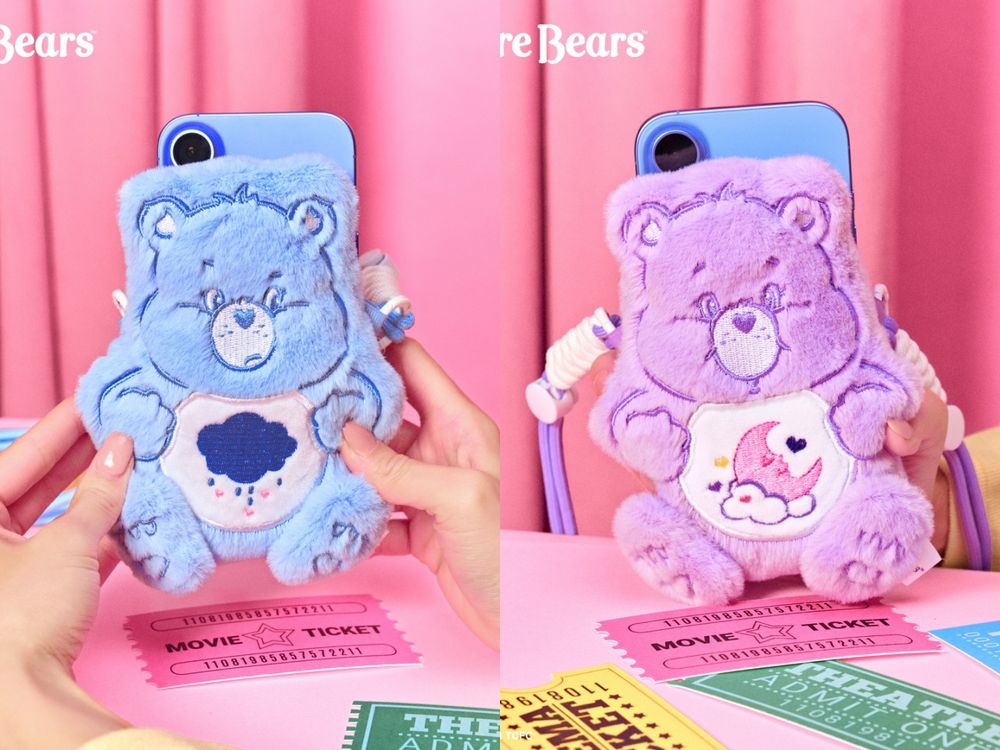 可愛到發瘋瘋！威秀影城限定Care Bears「彩虹熊毛絨杯套、爆米花桶毛毯」這天開賣！-14
