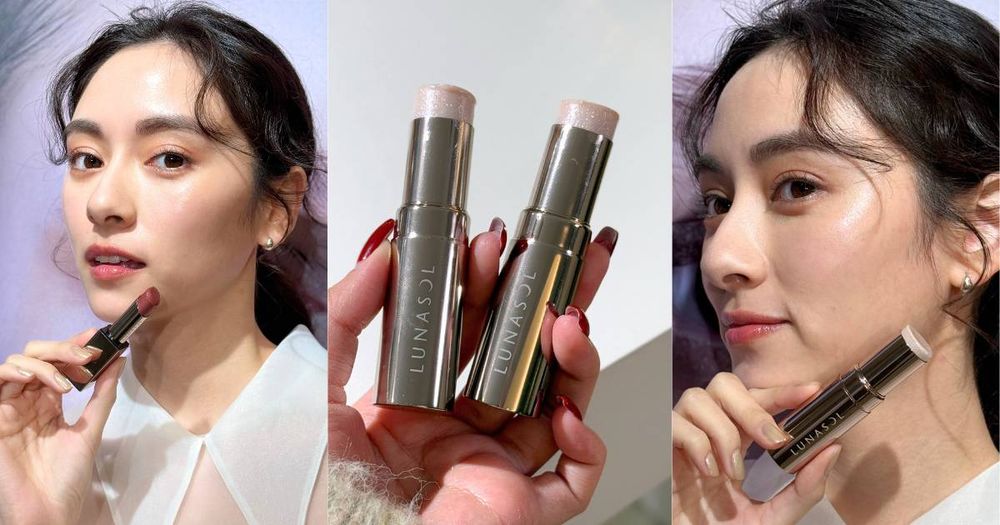 2025最飄仙氣春妝彩登場！LUNASOL「碎鑽水光棒」美出新高度，搭配光透水唇膏、秒化身春日仙子！-1