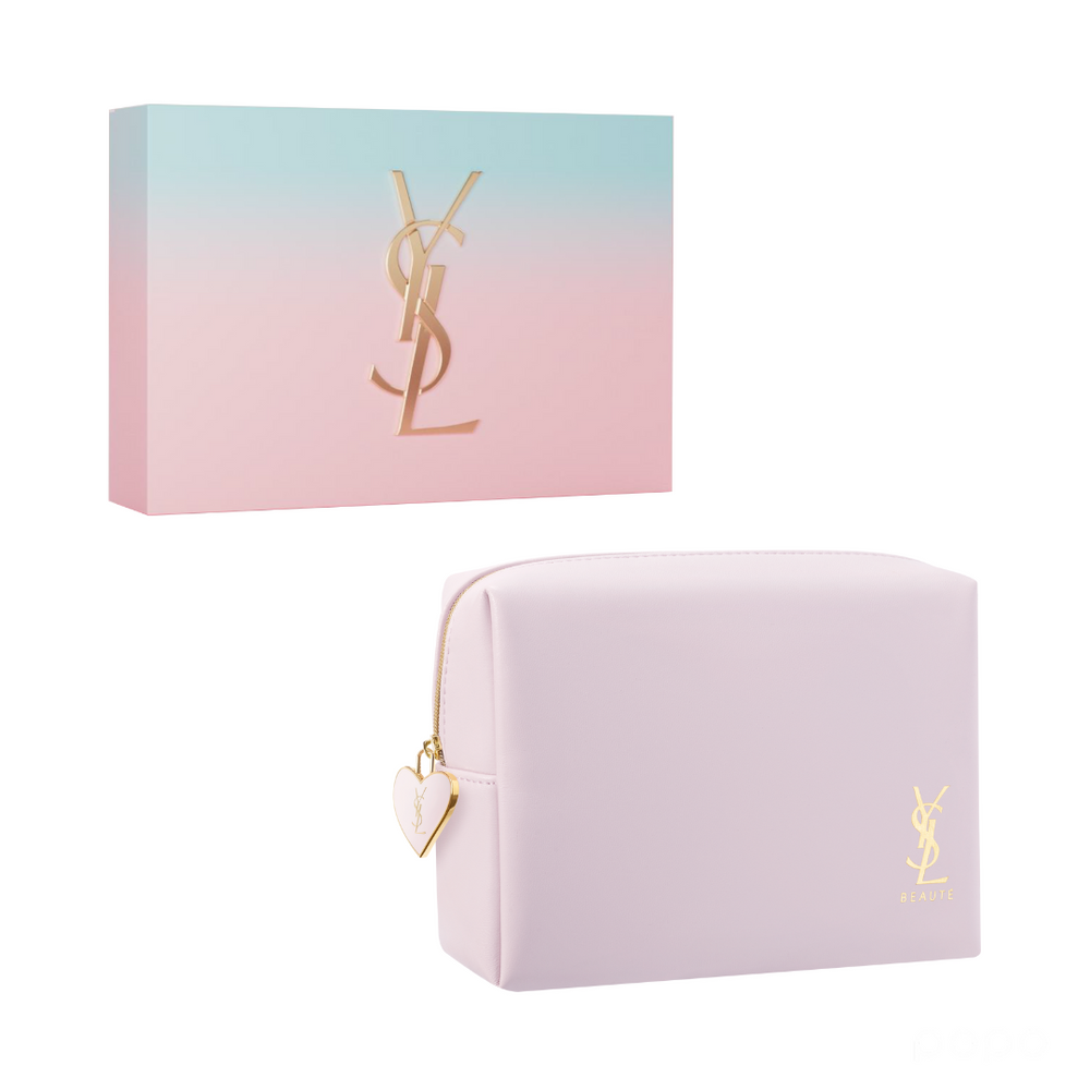 2025最夢幻情人節禮物！YSL「絲絨唇膏、潤唇膏、精華水氣墊」幻化漸層藍粉外觀，美到移不開眼！-10