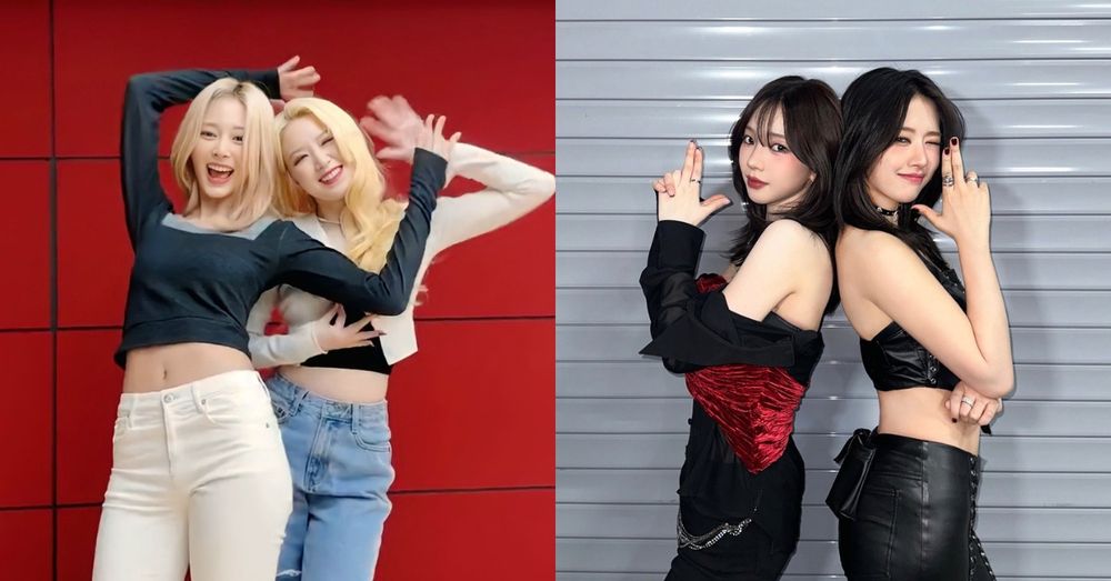 盤點6組KPOP女團成員的跨團友誼！子瑜舒華「台灣Line」顏值超高，安俞真、Karina特別舞台掀熱議！-1