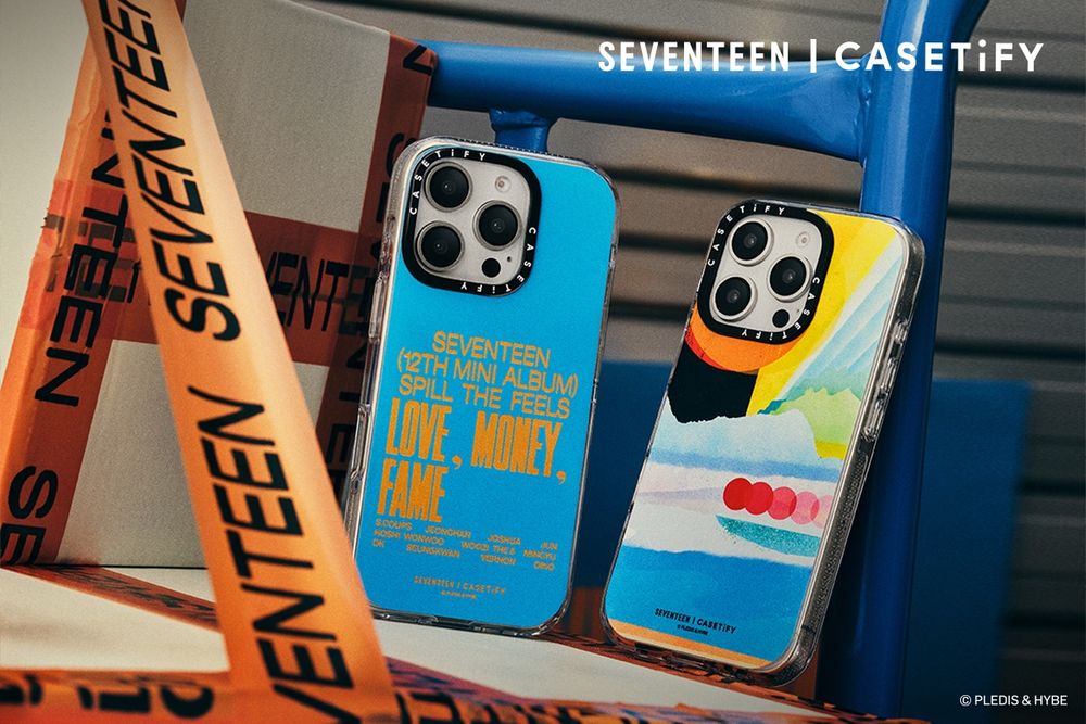 克拉集體發瘋！CASETiFY聯名SEVENTEEN「專輯細節手機殼、限量鑰匙圈」開賣就要搶！-3