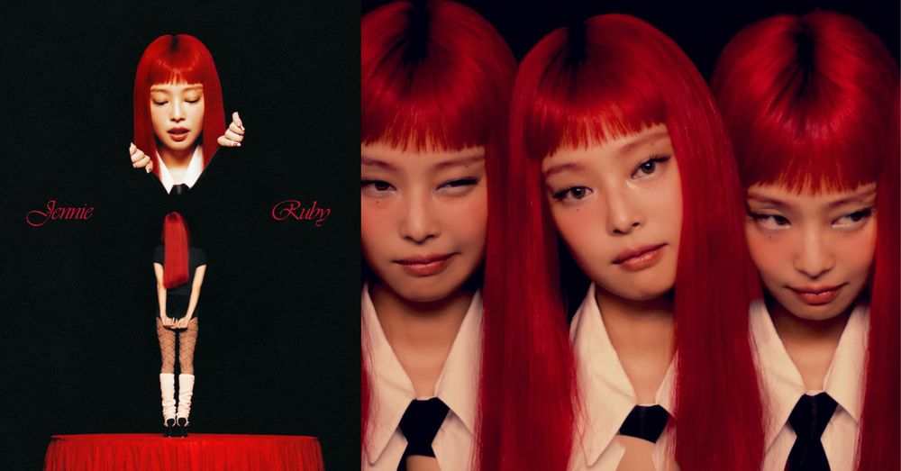 Jennie新專輯+個人演唱會回歸！首張個人正規專輯《Ruby》3月發行，紅髮短瀏海造型引爆全球熱議！-1