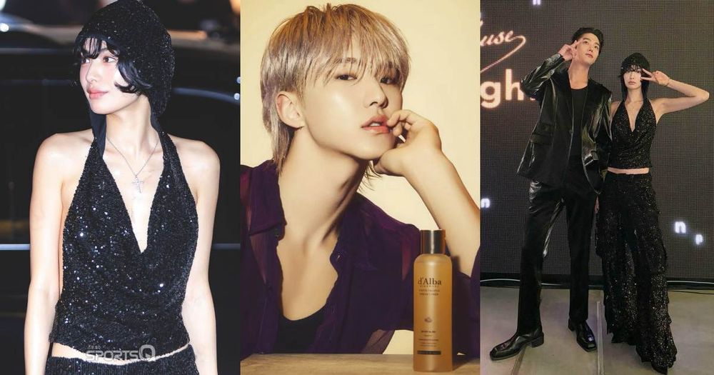 Hoshi代言d'Alba韓國夜間派對！NANA、路雲長腿組現身，韓星雲集就為了這罐「金色發光液」！-1