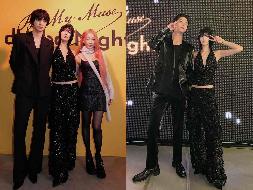 Hoshi代言d'Alba韓國夜間派對！NANA、路雲長腿組現身，韓星雲集就為了這罐「金色發光液」！-5