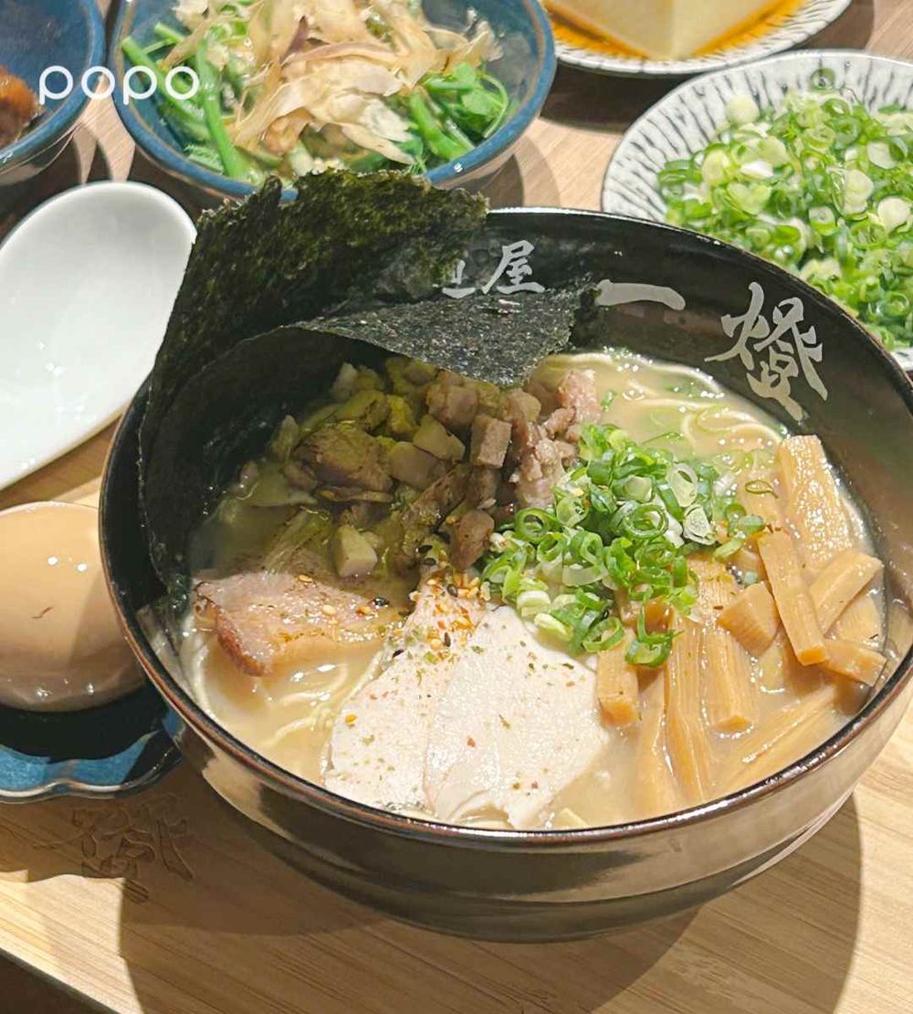 信義區也吃得到「麵屋一燈」了！超濃限定「蝦湯魚介拉麵、炙燒雞豚拉麵」拉麵控必點！-10