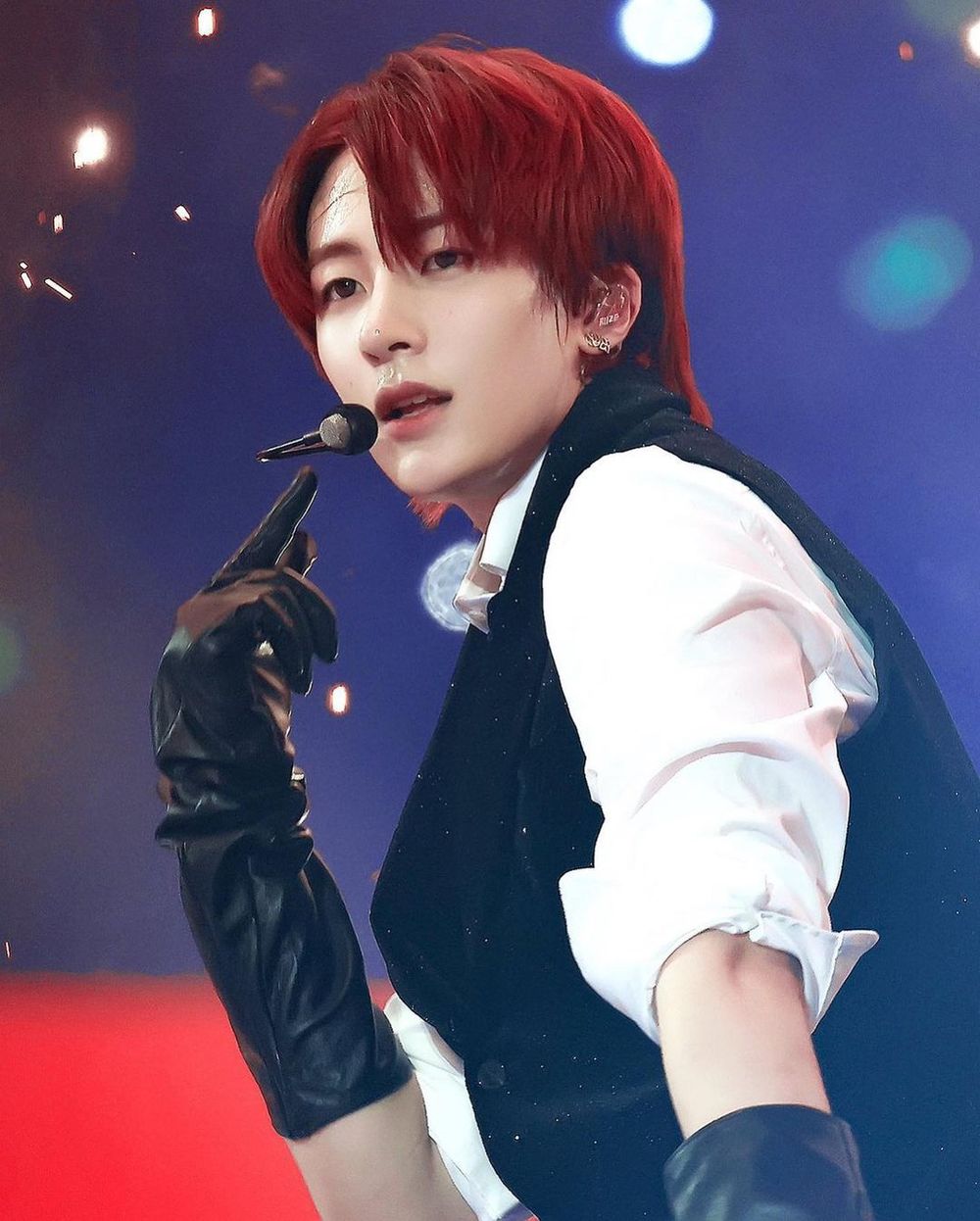 韓網熱議7位最適合紅髮造型的KPOP男偶像!V、S.COUPS太搶鏡,然竣獲封人間調色盤!-11